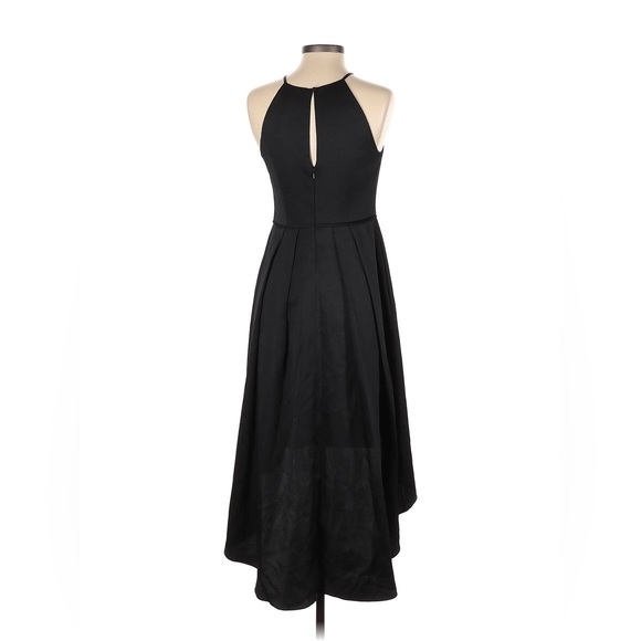 Aidan Aidan Mattox Black High Low dress - Picture 3 of 16